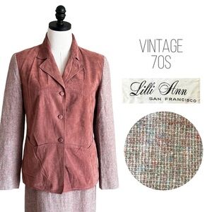 vintage 70s Lilli Ann San Francisco skirt suit